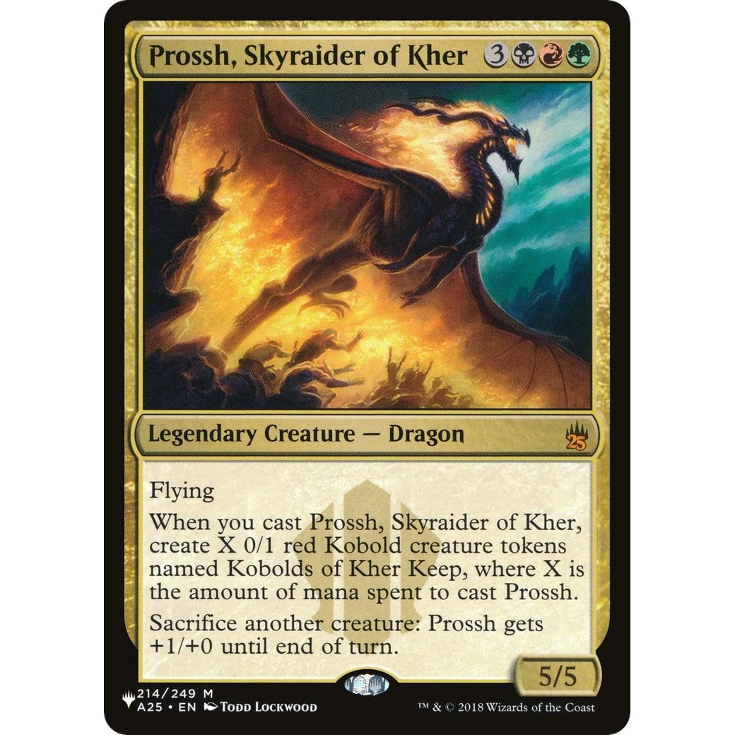 Image for Prossh, Skyraider of Kher (214/249) (LIST) - Magic: The Gathering