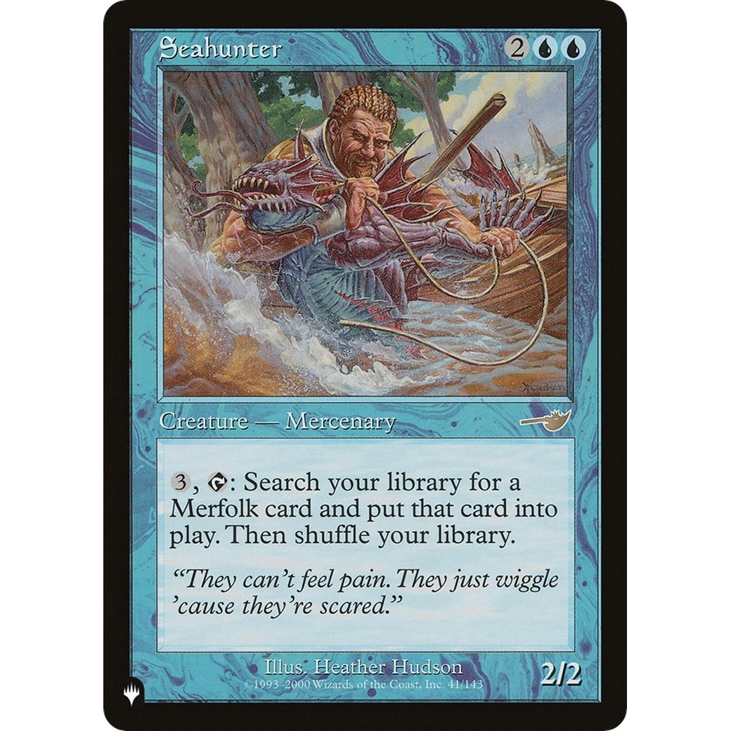 Image for Seahunter (41/143) (LIST) - Magic: The Gathering
