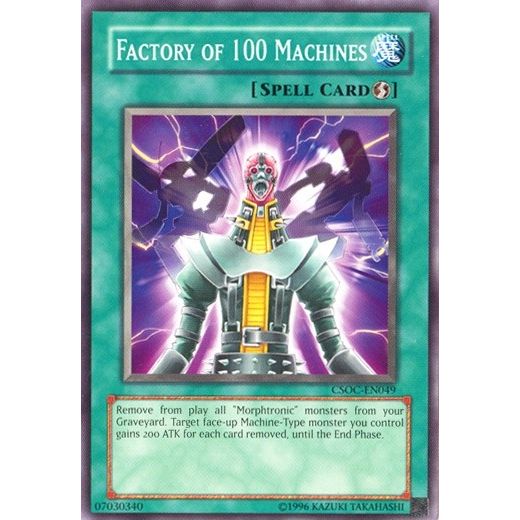 Image for Factory of 100 Machines (CSOC-EN049) (CSOC) - YuGiOh