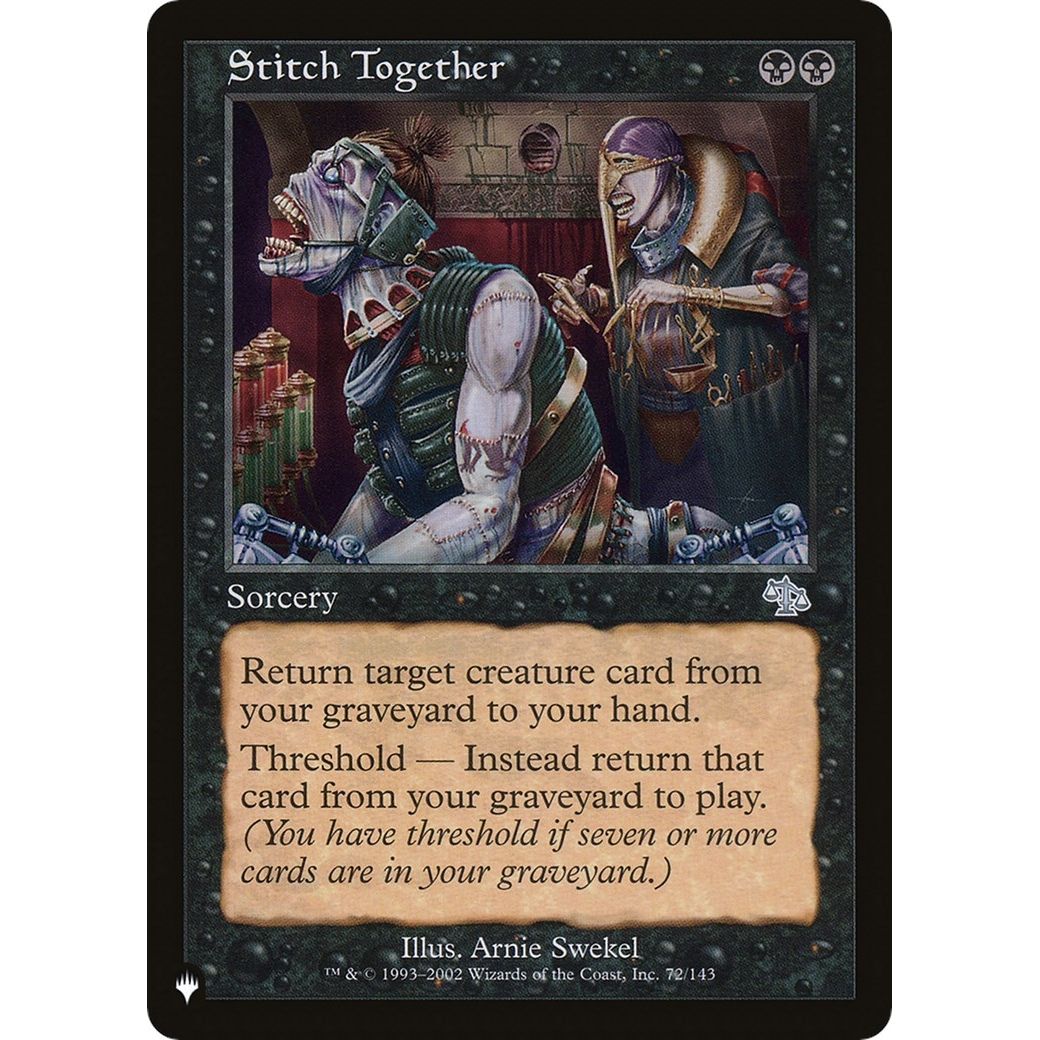 Image for Stitch Together (72/143) (LIST) - Magic: The Gathering