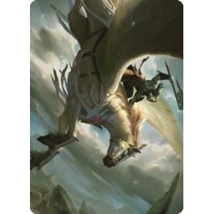 Image for Cleaving Skyrider Art Card (5) (ASDMU) - Magic: The Gathering