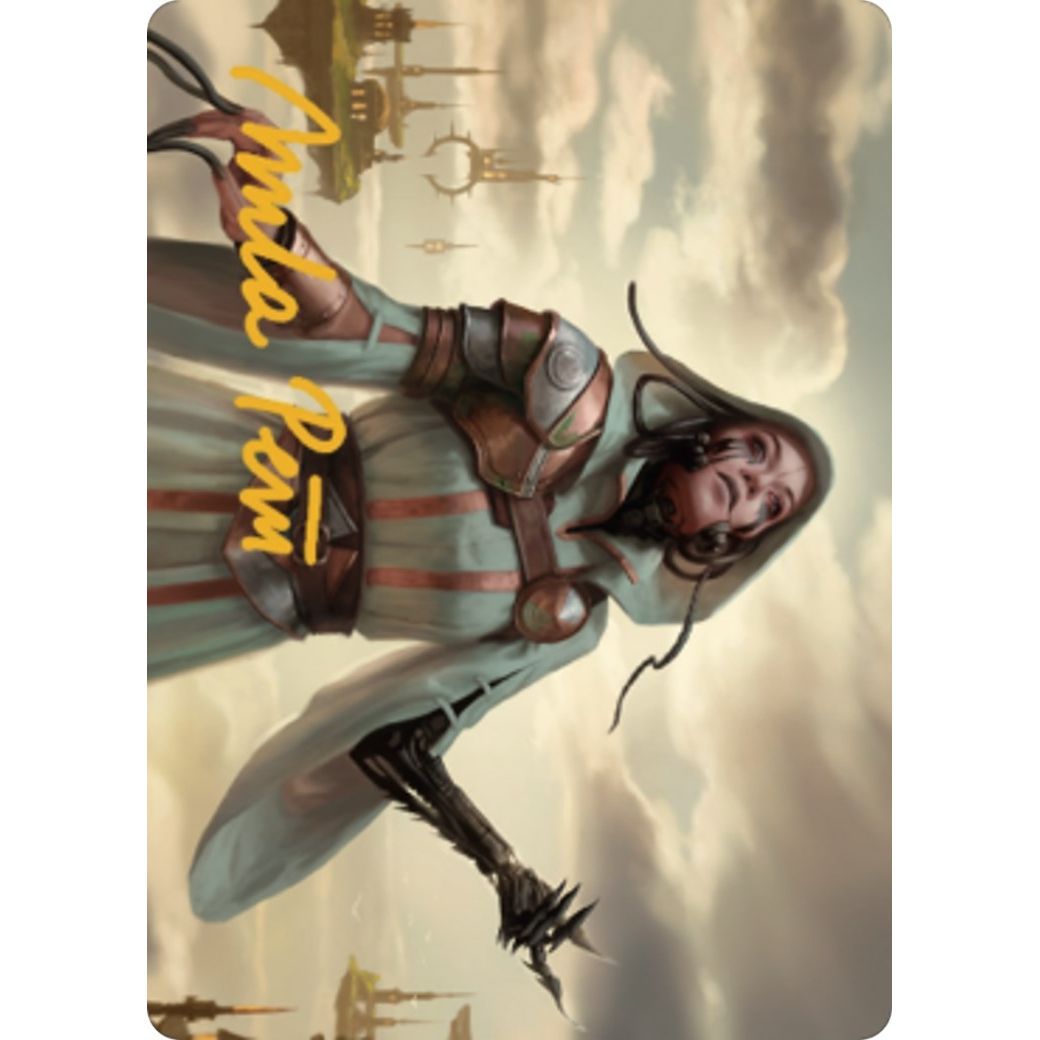 Image for Phyrexian Missionary Art Card (Gold-Stamped Signature) (11) (ASDMU) - Magic: The Gathering