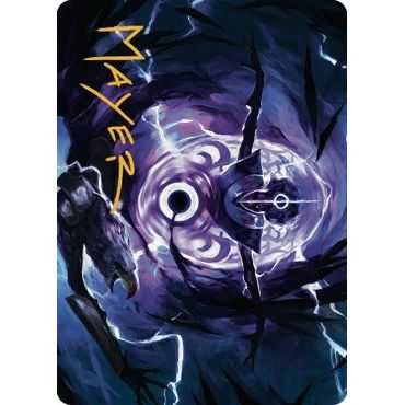 Image for Rona's Vortex Art Card (Gold-Stamped Signature) (16) (ASDMU) - Magic: The Gathering