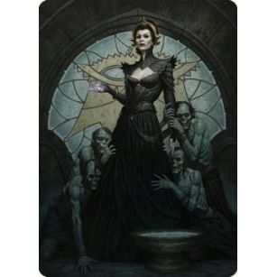 Image for Liliana of the Veil Art Card (24) (ASDMU) - Magic: The Gathering