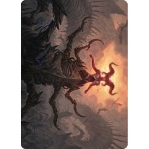 Image for Sheoldred, the Apocalypse Art Card (26) (ASDMU) - Magic: The Gathering