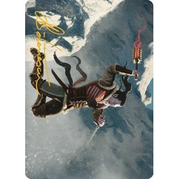 Image for Balduvian Berserker Art Card (Gold-Stamped Signature) (28) (ASDMU) - Magic: The Gathering