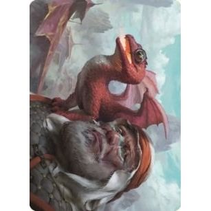 Image for Dragon Whelp Art Card (29) (ASDMU) - Magic: The Gathering