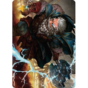 Image for Electrostatic Infantry Art Card (Gold-Stamped Signature) (30) (ASDMU) - Magic: The Gathering