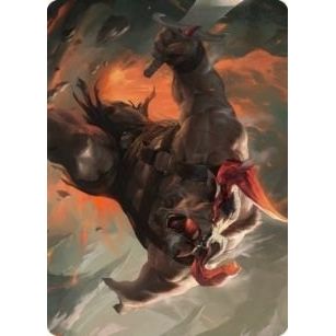 Image for Furious Bellow Art Card (31) (ASDMU) - Magic: The Gathering