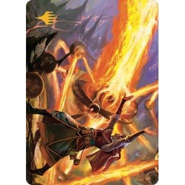 Image for Ghitu Amplifier Art Card (Gold-Stamped Signature) (32) (ASDMU) - Magic: The Gathering