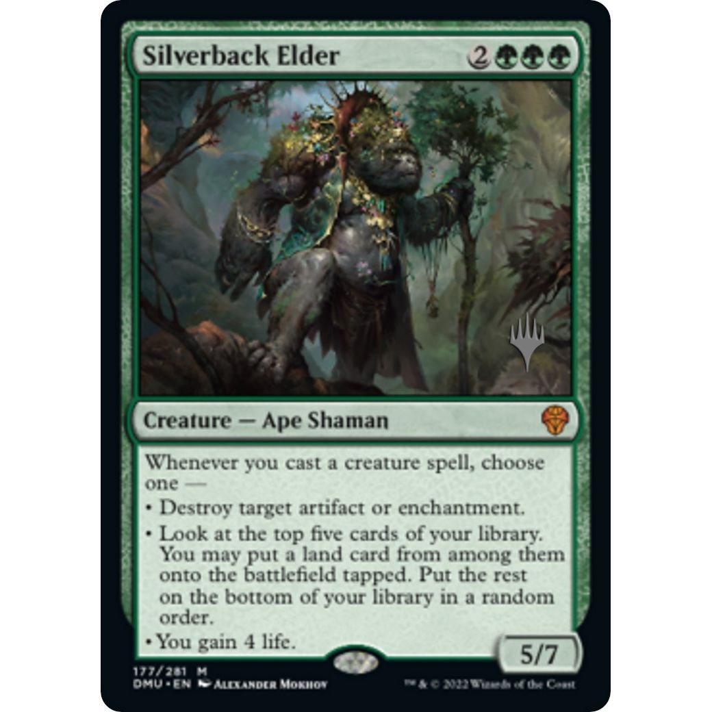Image for Silverback Elder (177) (PPDMU) - Magic: The Gathering