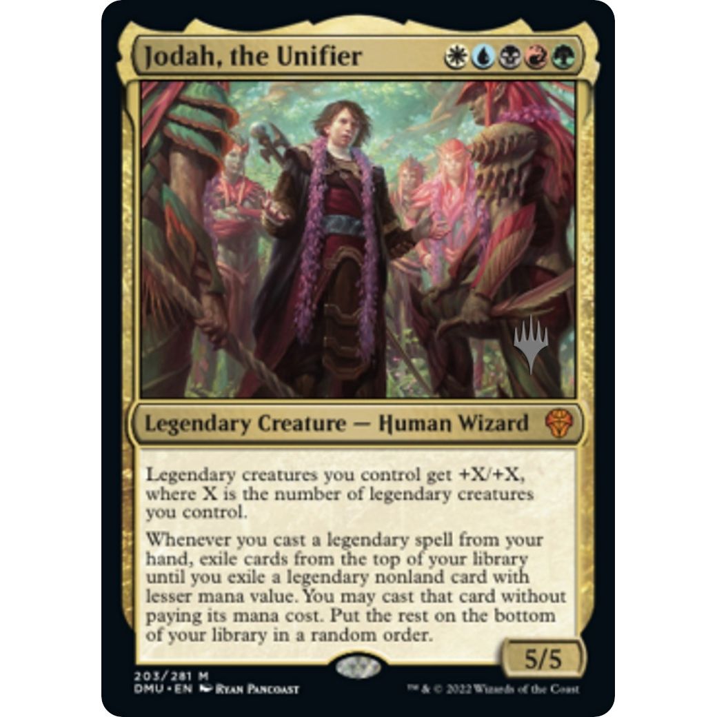 Image for Jodah, the Unifier (203) (PPDMU) - Magic: The Gathering