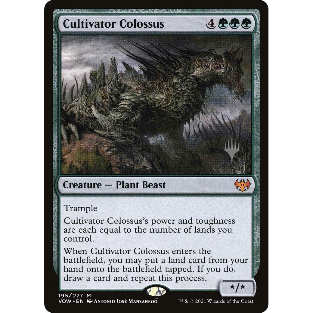 Image for Cultivator Colossus (195) (PPDMU) - Magic: The Gathering