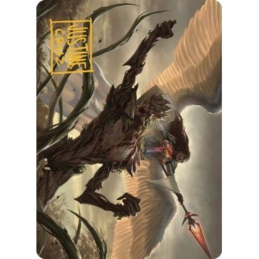 Image for Strength of the Coalition Art Card (Gold-Stamped Signature) (41) (ASDMU) - Magic: The Gathering