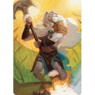 Image for Ajani, Sleeper Agent Art Card (42) (ASDMU) - Magic: The Gathering