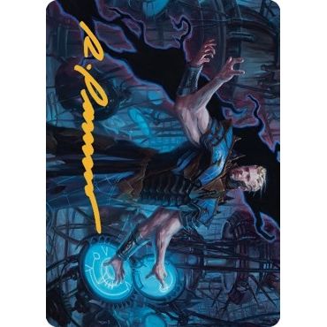 Image for Ertai Resurrected Art Card (Gold-Stamped Signature) (45) (ASDMU) - Magic: The Gathering