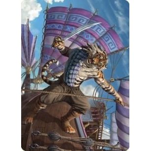 Image for Jedit Ojanen, Mercenary Art Card (48) (ASDMU) - Magic: The Gathering