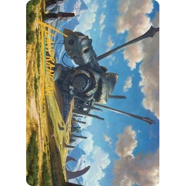 Image for Plains Art Card (62/81) (Gold-Stamped Signature) (62) (ASDMU) - Magic: The Gathering