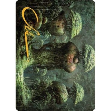 Image for Forest Art Card (Gold-Stamped Signature) (65) (ASDMU) - Magic: The Gathering