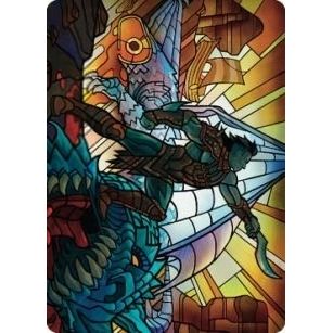Image for Astor, Bearer of Blades Art Card (68) (ASDMU) - Magic: The Gathering