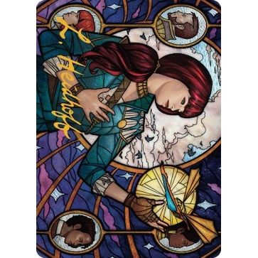 Image for Jhoira, Ageless Innovator Art Card (Gold-Stamped Signature) (73) (ASDMU) - Magic: The Gathering