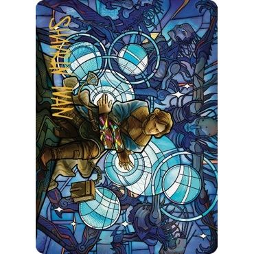 Image for Raff, Weatherlight Stalwart Art Card (Gold-Stamped Signature) (76) (ASDMU) - Magic: The Gathering
