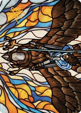 Image for Tura Kennerud, Skyknight Art Card (Gold-Stamped Signature) (79) - Magic: The Gathering