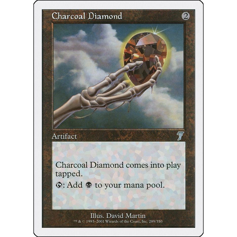 Image for Charcoal Diamond (289) (7ED) - Magic: The Gathering