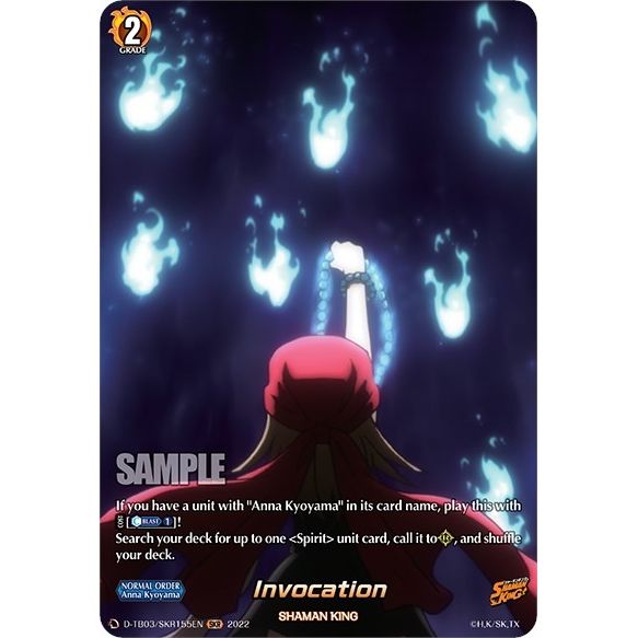 Image for Invocation (SKR) (D-TB03/SKR155EN) (D-TB03) - Cardfight Vanguard