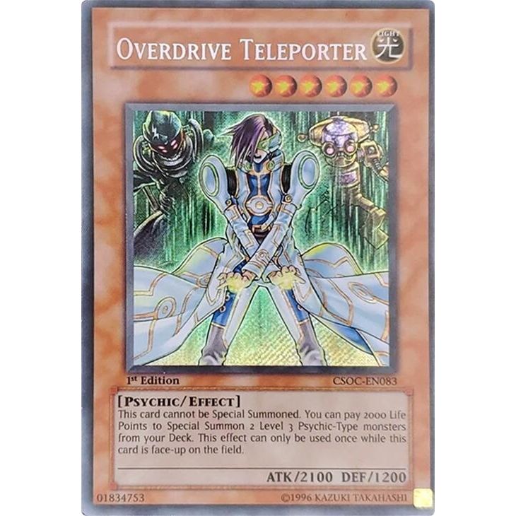 Image for Overdrive Teleporter (CSOC-EN083) (CSOC) - YuGiOh