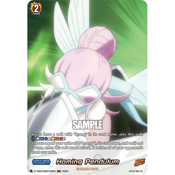 Image for Homing Pendulum (SKR) (D-TB03/SKR158EN) (D-TB03) - Cardfight Vanguard