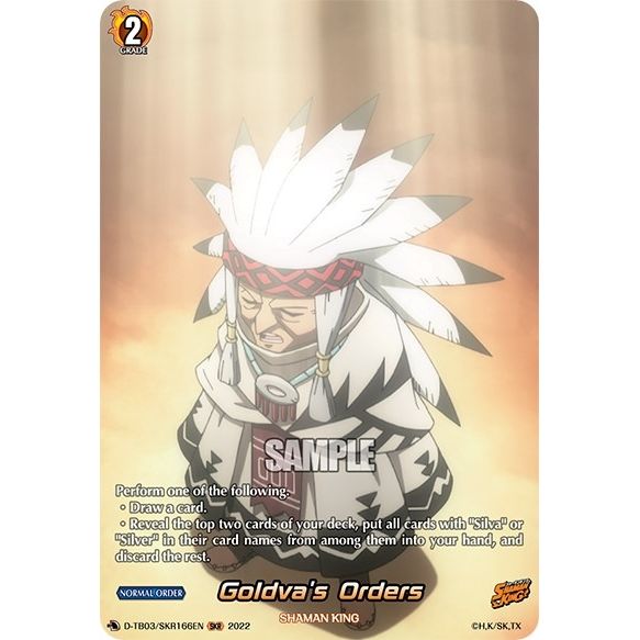 Image for Goldva's Orders (SKR) (D-TB03/SKR166EN) (D-TB03) - Cardfight Vanguard