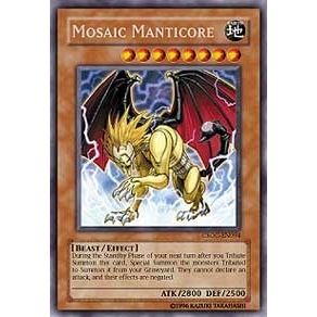 Image for Mosaic Manticore (CSOC-EN094) (CSOC) - YuGiOh