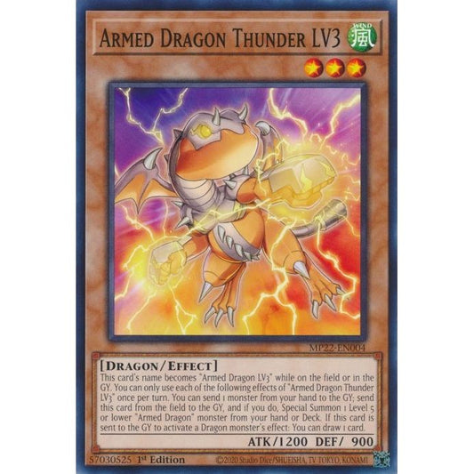 Image for Armed Dragon Thunder LV3 (MP22-EN004) (MP22) - YuGiOh