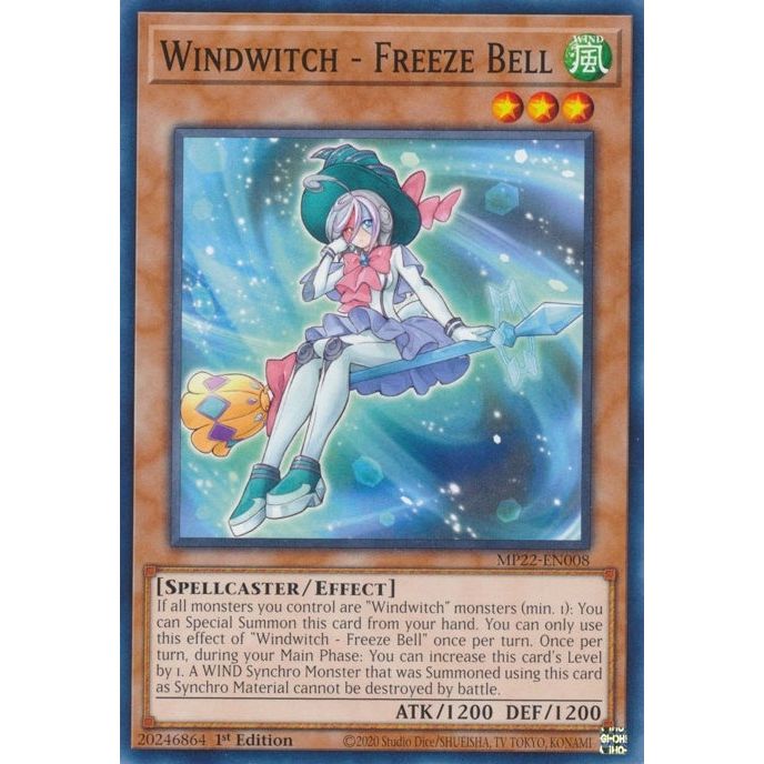 Image for Windwitch - Freeze Bell (MP22-EN008) (MP22) - YuGiOh