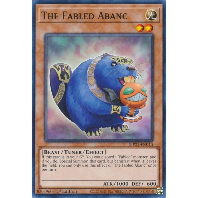 Image for The Fabled Abanc (MP22-EN010) (MP22) - YuGiOh
