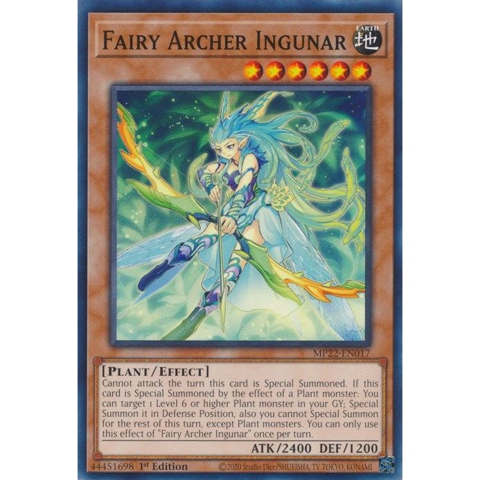 Image for Fairy Archer Ingunar (MP22-EN017) (MP22) - YuGiOh
