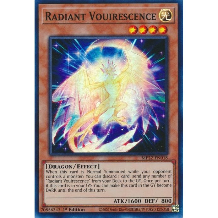 Image for Radiant Vouirescence (MP22-EN018) (MP22) - YuGiOh