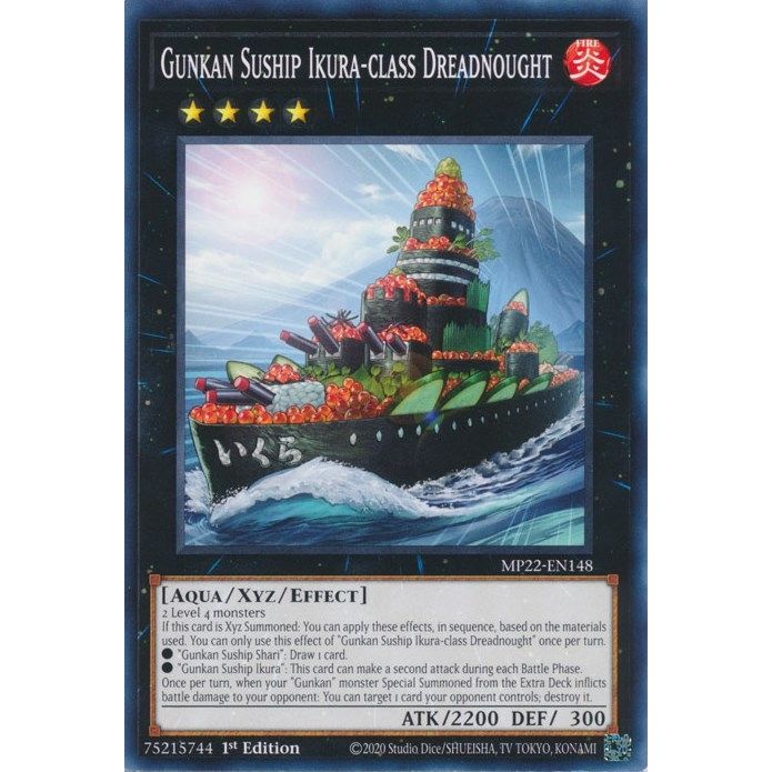 Image for Gunkan Suship Ikura-class Dreadnought (MP22-EN148) (MP22) - YuGiOh