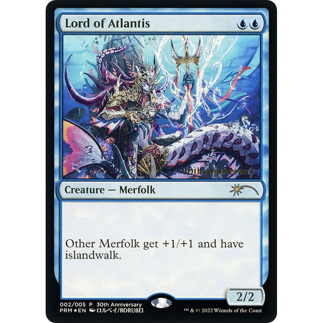 Image for Lord of Atlantis (2) (30A-P) - Magic: The Gathering