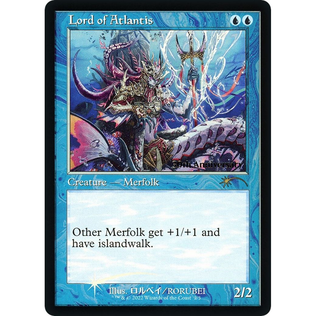 Image for Lord of Atlantis (Retro Frame) (2) (30A-P) - Magic: The Gathering