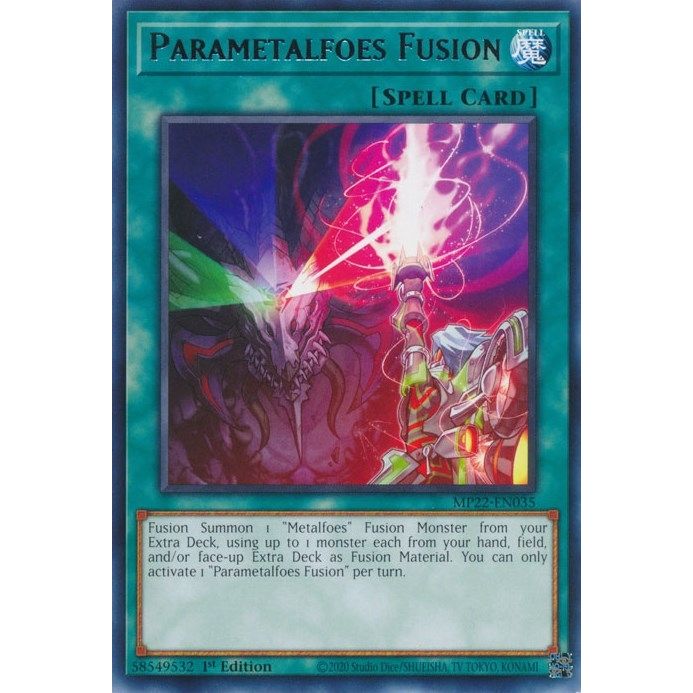 Image for Parametalfoes Fusion (MP22-EN035) (MP22) - YuGiOh