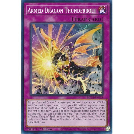 Image for Armed Dragon Thunderbolt (MP22-EN038) (MP22) - YuGiOh