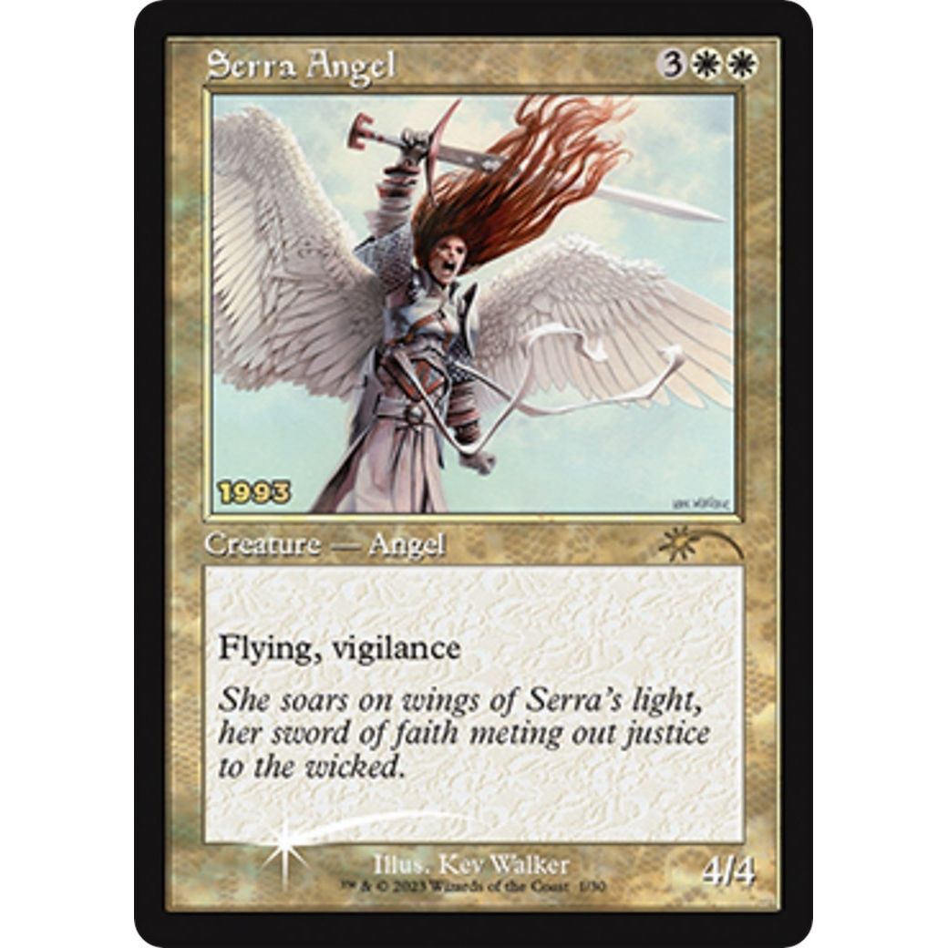 Image for Serra Angel (1) (30A-P) - Magic: The Gathering