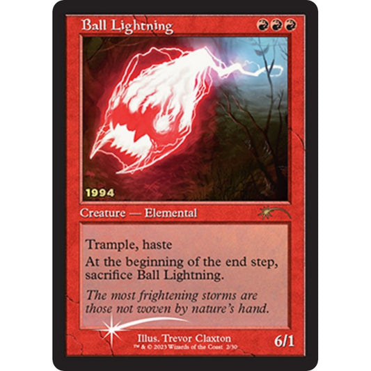 Image for Ball Lightning (2) (30A-P) - Magic: The Gathering