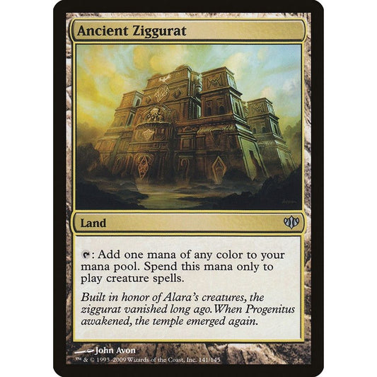 Image for Ancient Ziggurat (141) (CON) - Magic: The Gathering
