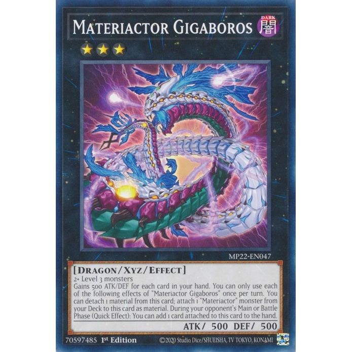 Image for Materiactor Gigaboros (MP22-EN047) (MP22) - YuGiOh