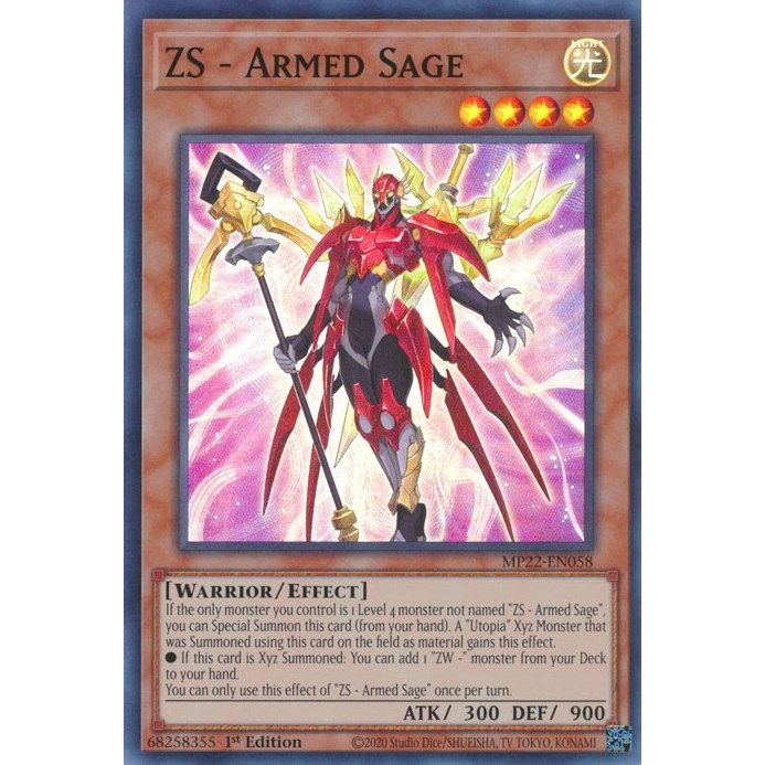 Image for ZS - Armed Sage (MP22-EN058) (MP22) - YuGiOh