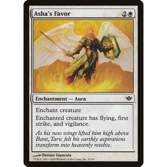Image for Asha's Favor (2) (CON) - Magic: The Gathering