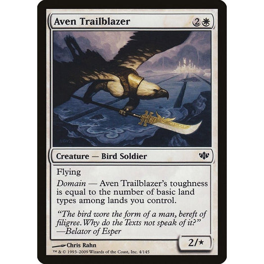 Image for Aven Trailblazer (4) (CON) - Magic: The Gathering